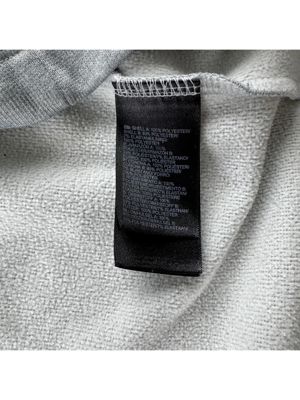 The North Face Men’s Large Gray Full Zip Sweater